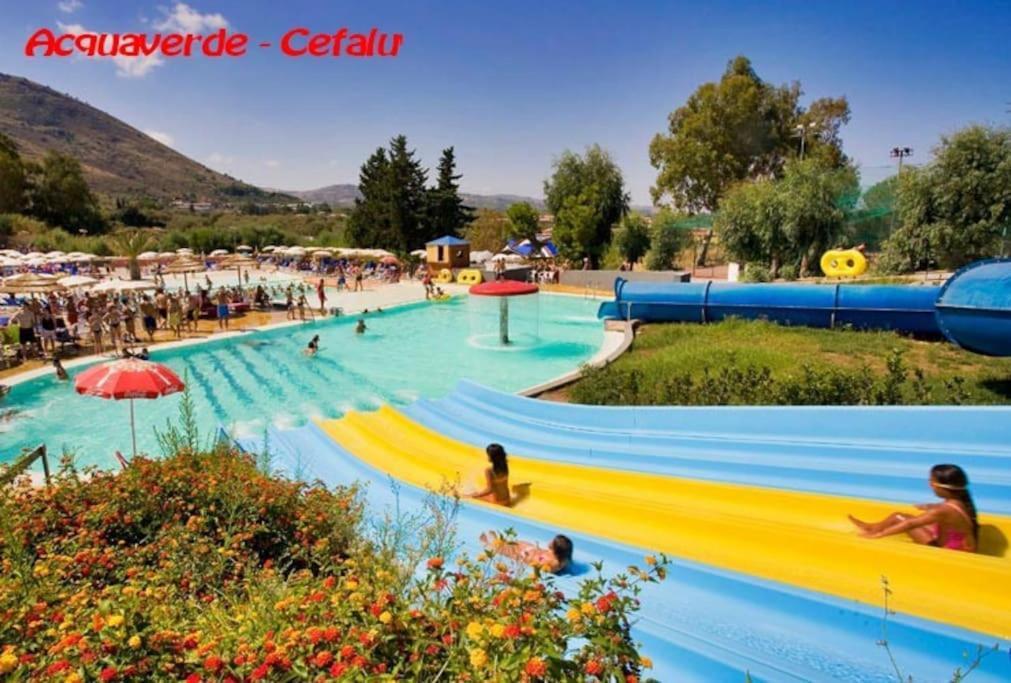 Villa Indipendente Le Coccinelle Beach Mare Piscina A 250 Mt Dal Mare Con Servizio Di Piscina A 400 Mt 12 K Da Cefalu กัมโปเฟลิเช ดิ โรชเชลลา ภายนอก รูปภาพ